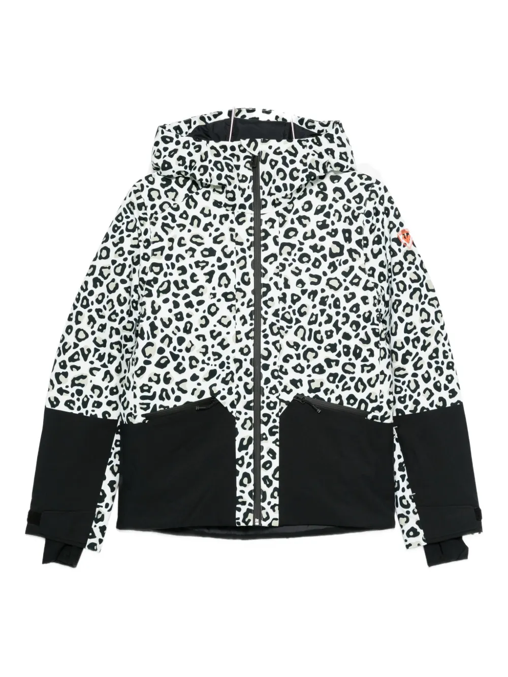 

Куртка с леопардовым принтом Rossignol, белый