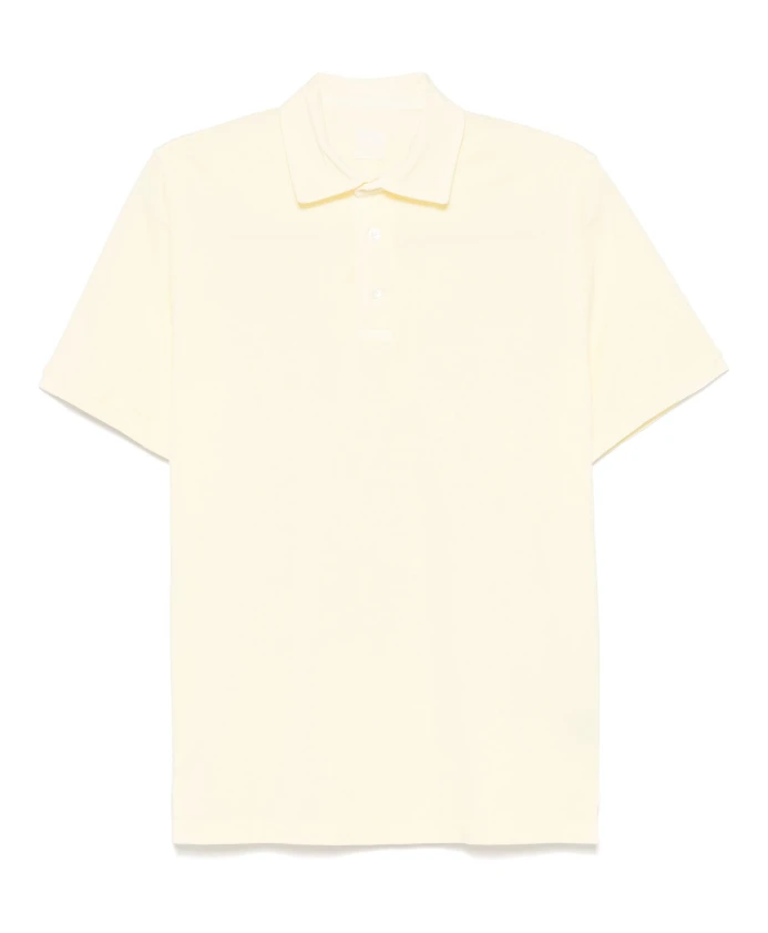 

Классическая хлопковая рубашка поло Fedeli, желтый