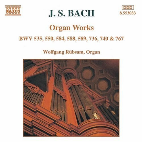 

CD диск Bach / Rubsam: Organ Works