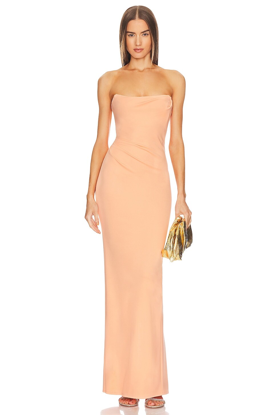 

Платье Michael Costello x REVOLVE Briggs Gown, цвет Peach