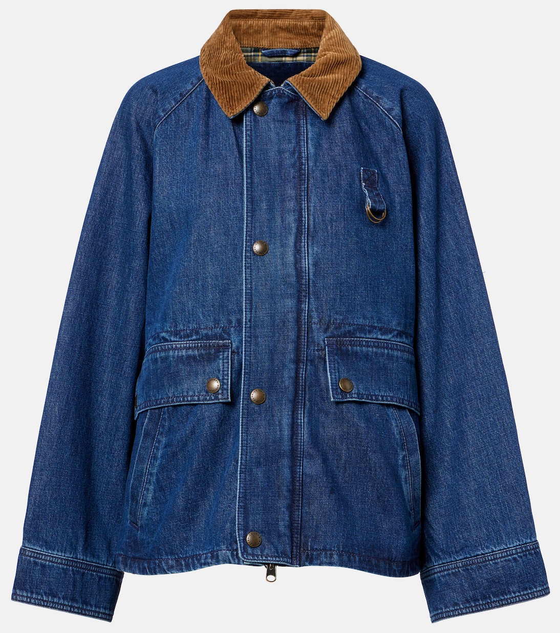 

Джинсовая куртка с вельветовой отделкой Polo Ralph Lauren, Poplar Wash