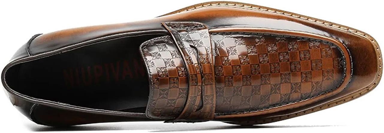 Мокасины кожаные Santimon, модель Loafers, коричневый — фото 3