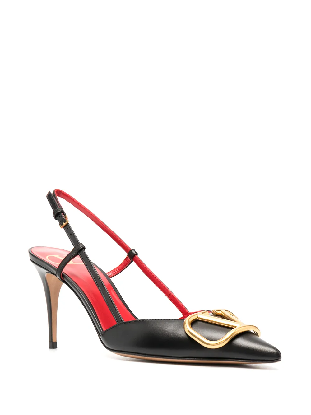 Туфли с логотипом VLogo Signature VALENTINO GARAVANI, черный — фото 2