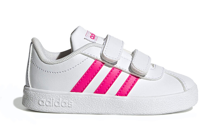 Кроссовки adidas VL Court 2.0 Toddler Shoes TD Low-top White — фото 2