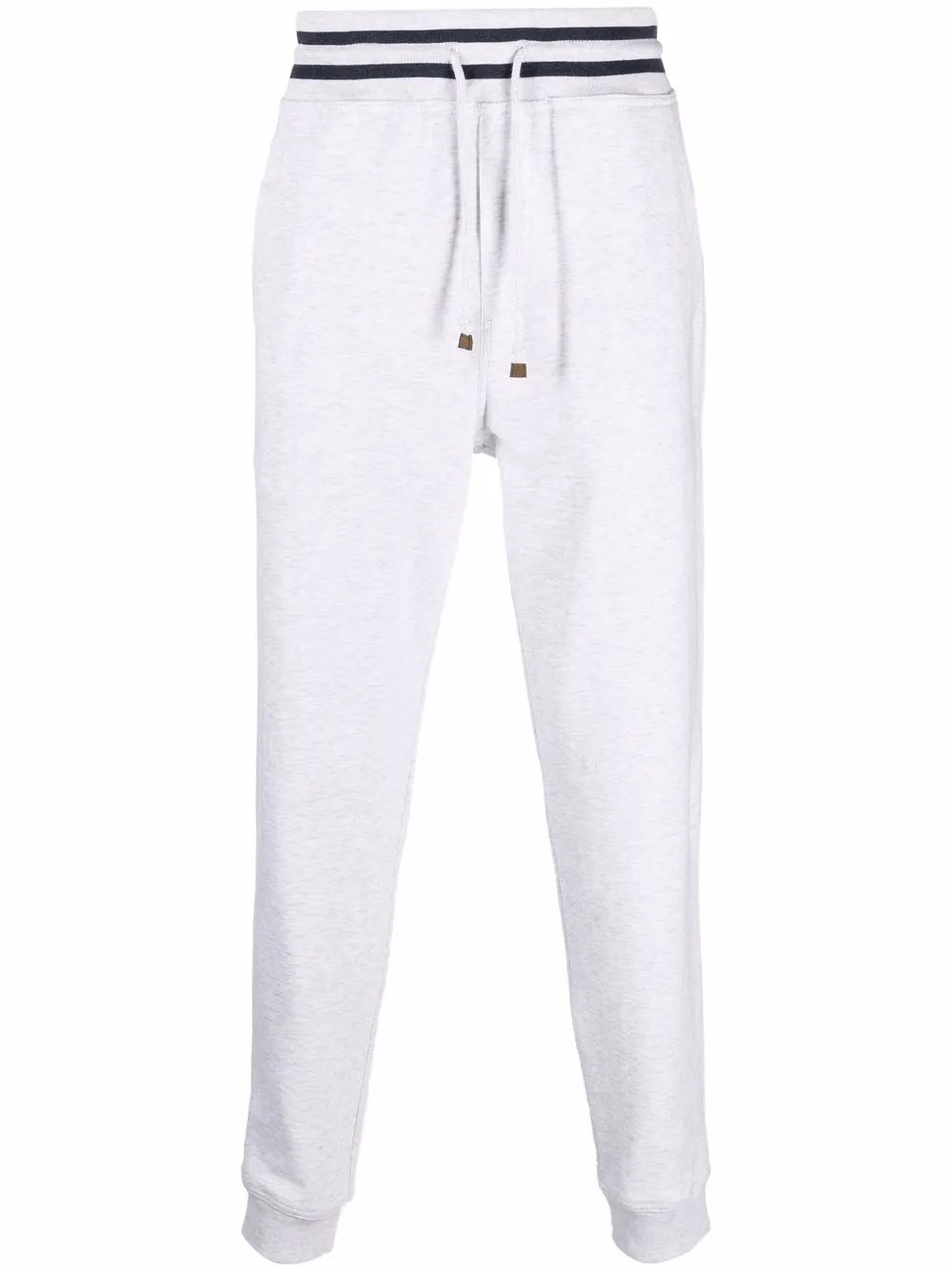 

Зауженные спортивные брюки Brunello Cucinelli, серый