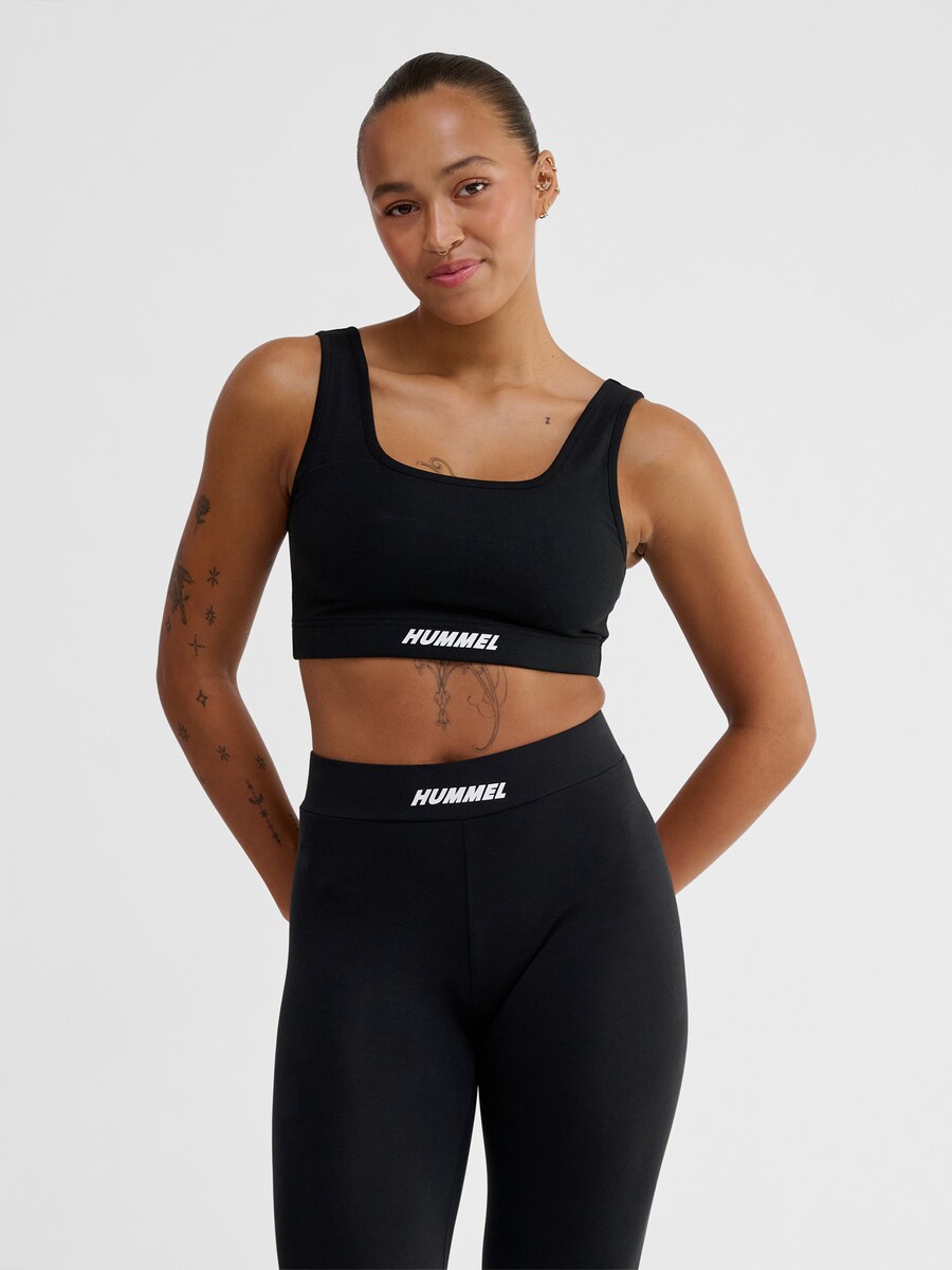 

Спортивный бюстгальтер-бралетт Hummel Elemental, черный