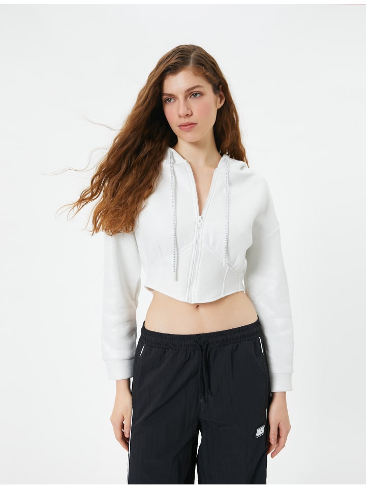 

Толстовка KOTON Sweatshirt, цвет Ekru