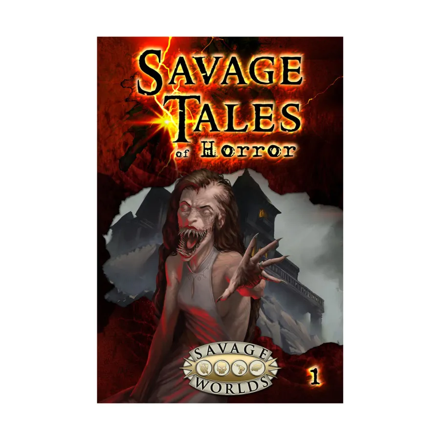 

Savage Tales of Horror Vol. 1, Savage Worlds (Pinnacle/Great White Games), мягкая обложка