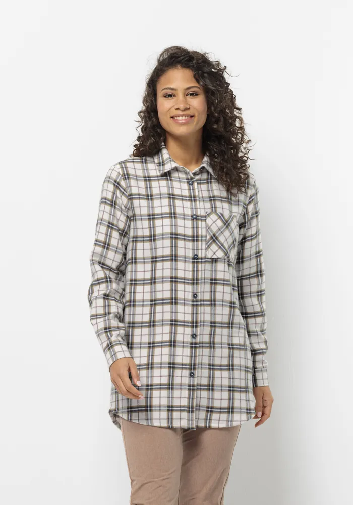 

Фланелевая блузка Jack Wolfskin "MORGENLUFT SHIRT W", белый