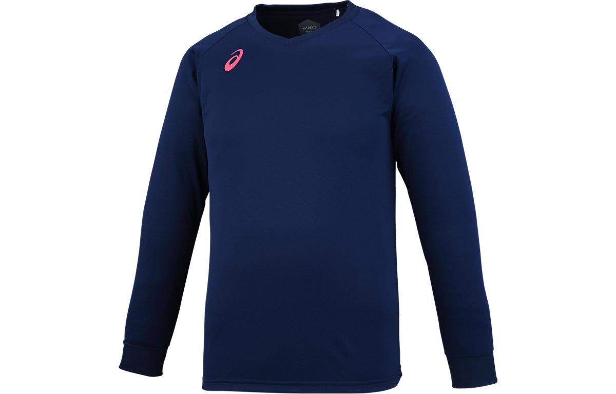 

Футболка унисекс синяя Asics, синий