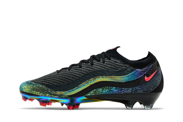 Кроссовки Zoom Mercurial Vapor 16 Elite FG 'Air Max 95 SE Solar Red', черный — фото 3