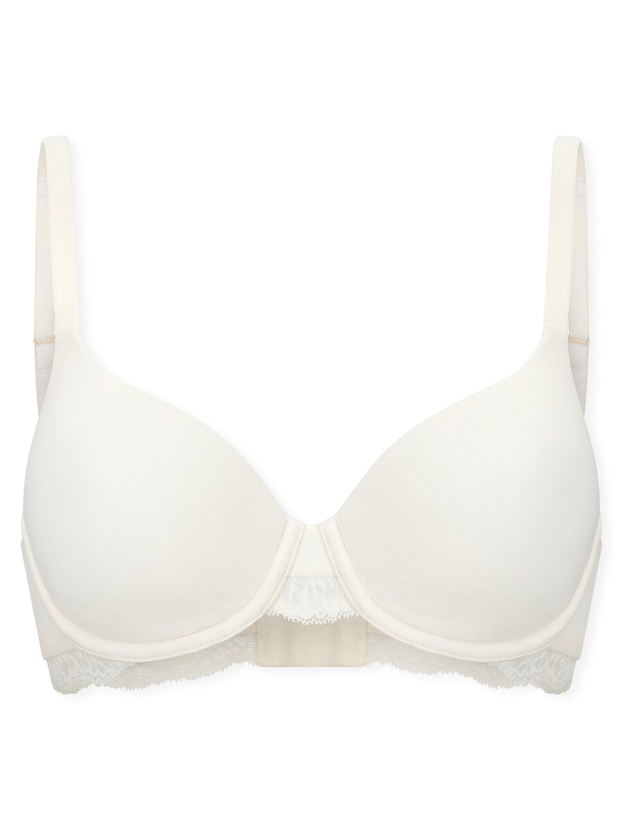 

Бюстгальтер-футболка SCHIESSER Unique Cotton, от белого