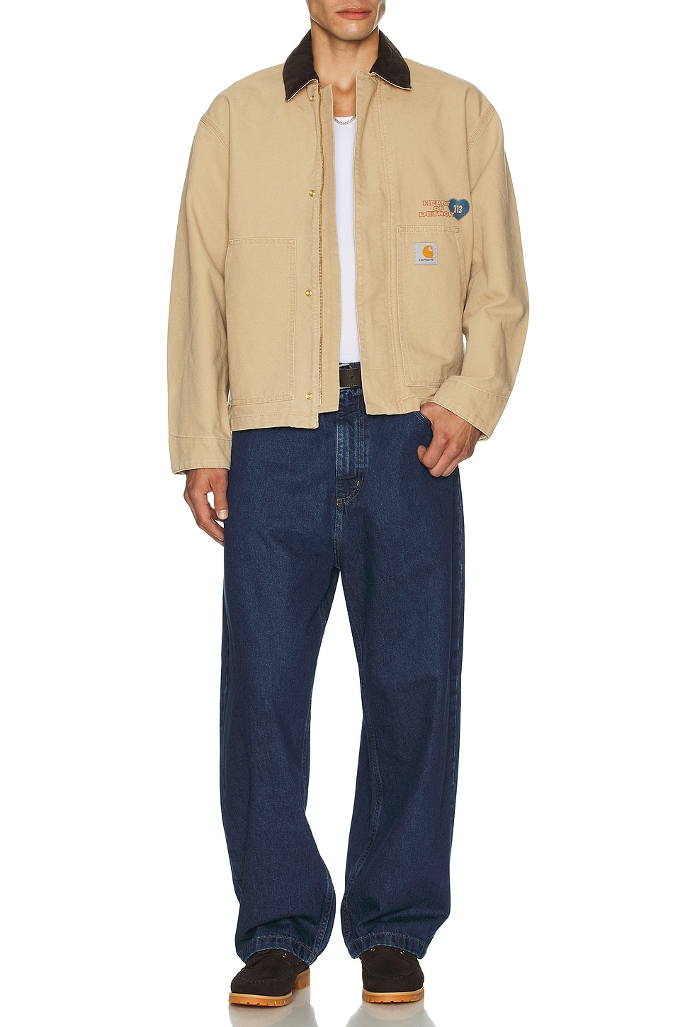 

OG Arcan Графическая Куртка Carhartt Wip, Heavy Stone Wash Dusty Hamilton Brown & Tobacco