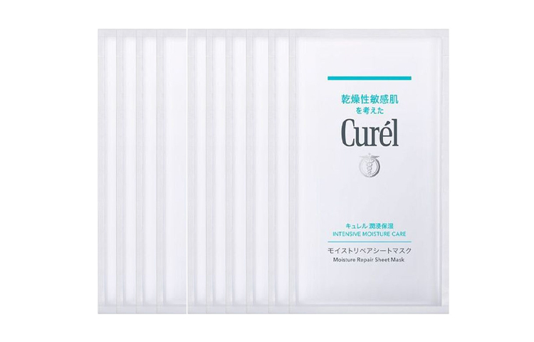 Набор увлажняющих тканевых масок для лица Curél Intensive Moisture Care, 27 мл*14 — фото 3