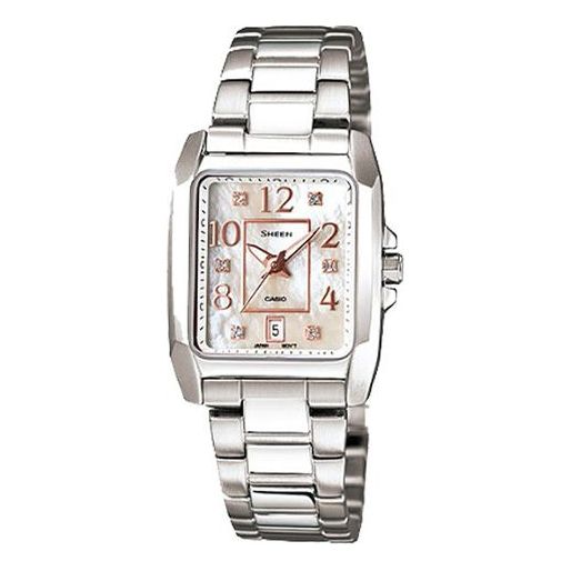 

Часы CASIO SHEEN Series Minimalistic Casual Business Watch White Analog, белый