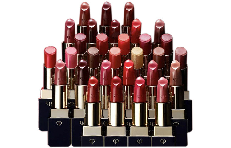 Clé De Peau Beauté Матовый блестящий блеск для губ золотой оттенок легко растушевывается стойкий естественное покрытие — фото 2