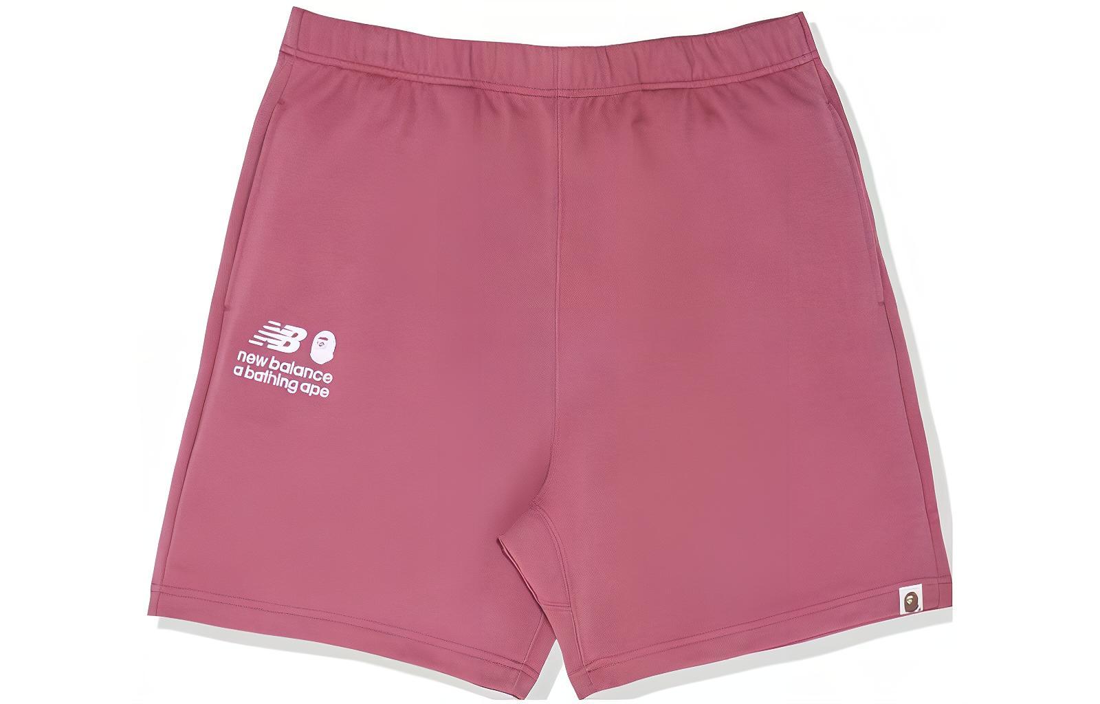 

Bape X New Balance шорты Relaxed Fit A BATHING APE, красный