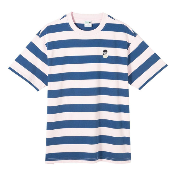

Футболка downtown striped t-shirt 'blue white' Puma, синий