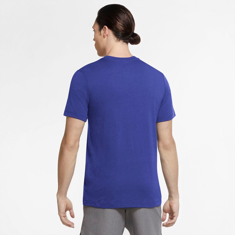 Тренировочная рубашка с короткими рукавами Nike, цвет lapis — фото 2