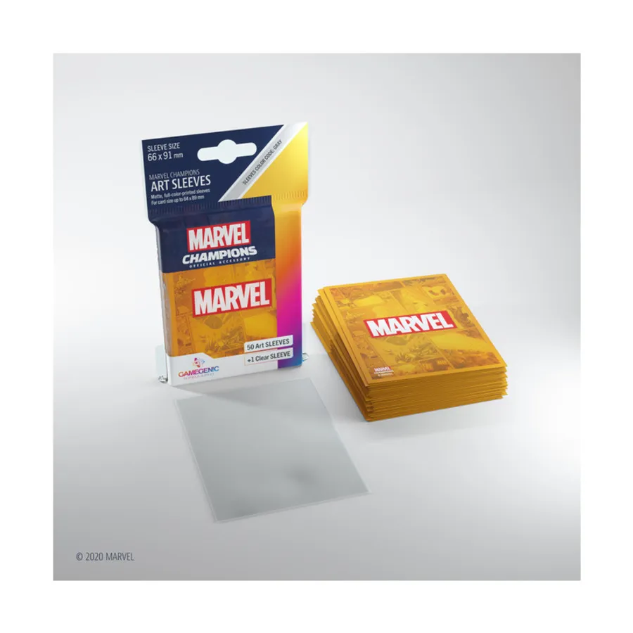 

Марвел Оранжевый (51), Art Sleeves - Marvel Champions (GameGenic)