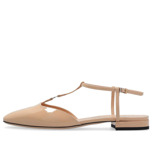 Тапочки new denim ballerina flats 'pink' Gucci, розовый