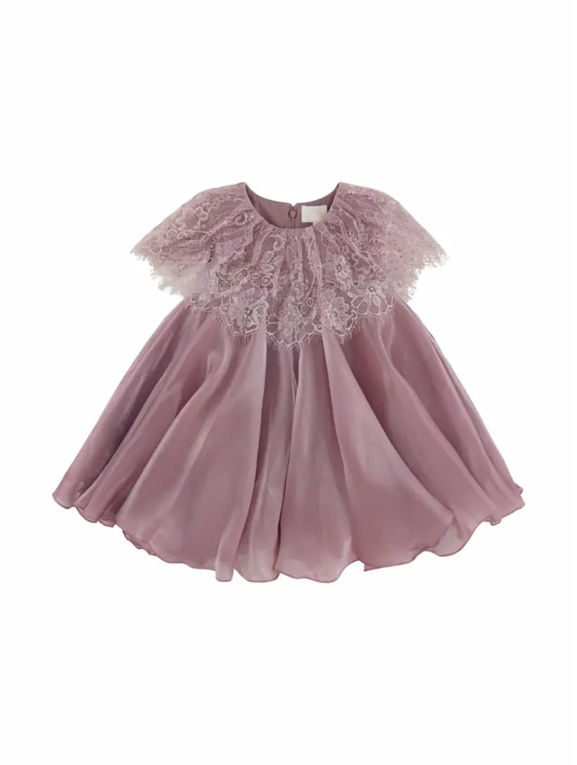 

Платье из органзы со стразами Look Maison Ava, розовый