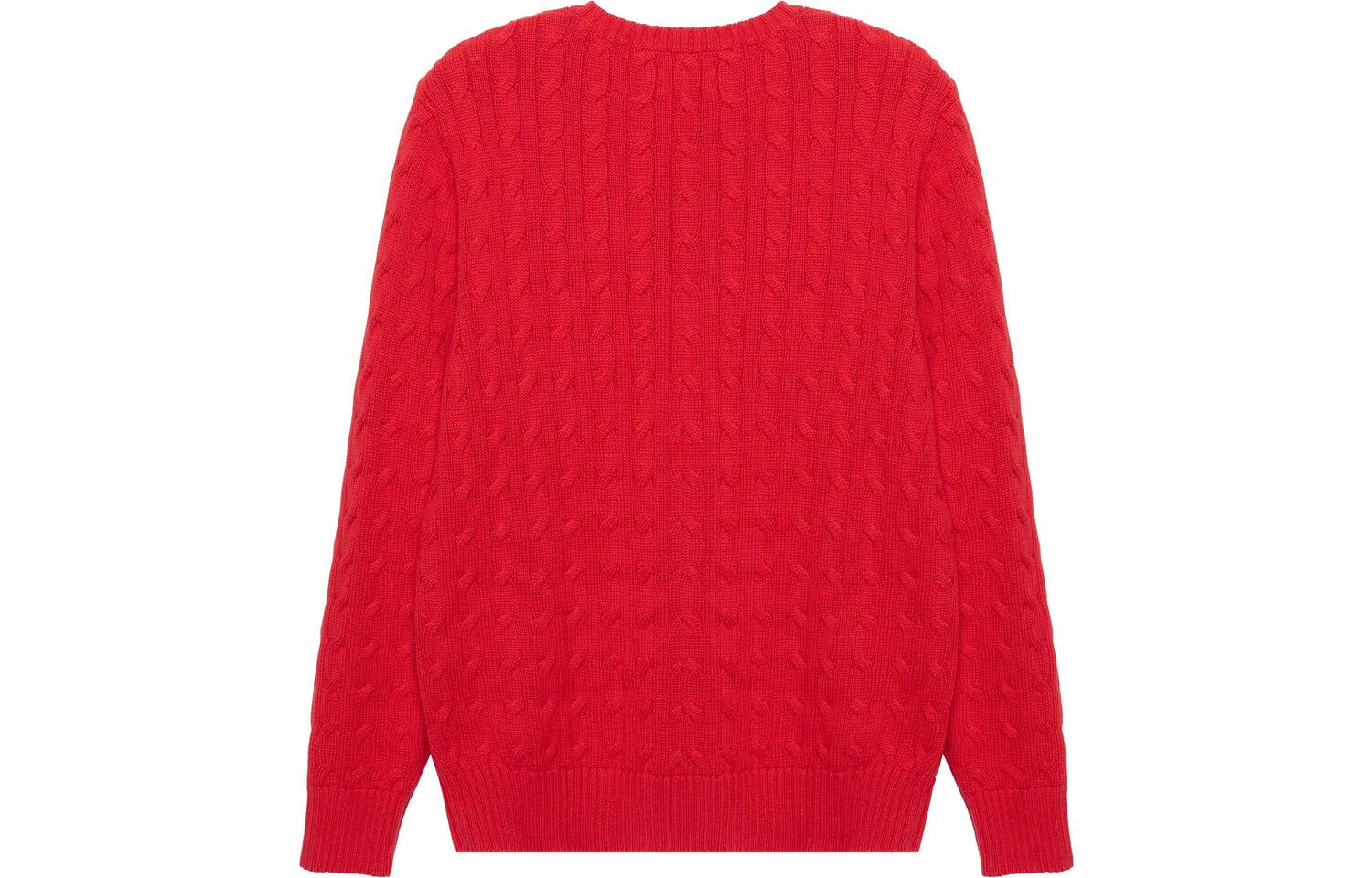Детский свитер FW22 Красный Kids' Polo Ralph Lauren — фото 3