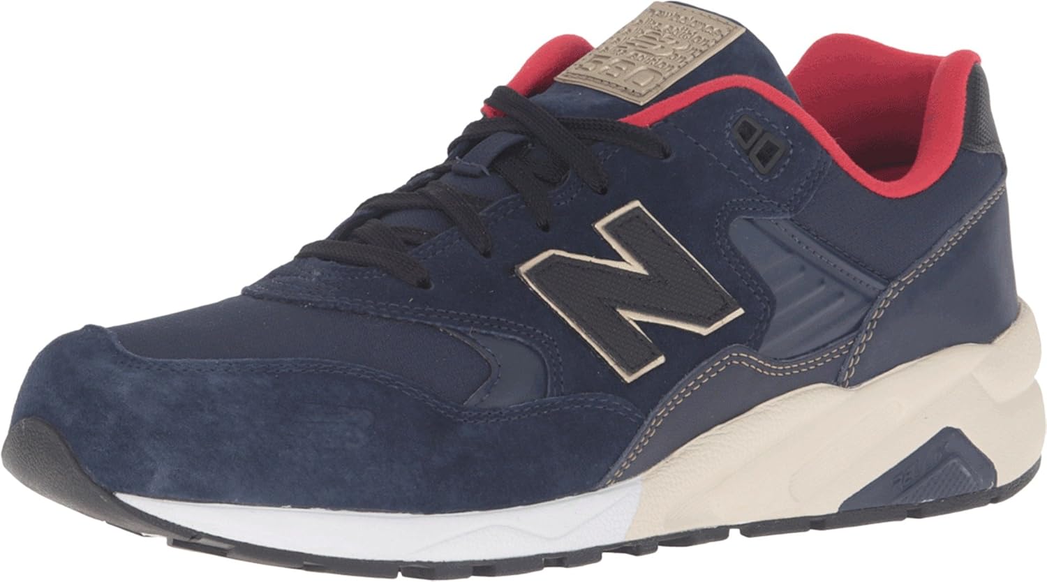 

Мужские кроссовки New Balance 580 Classic Lifestyle, красный/синий/золотой/темно-синий