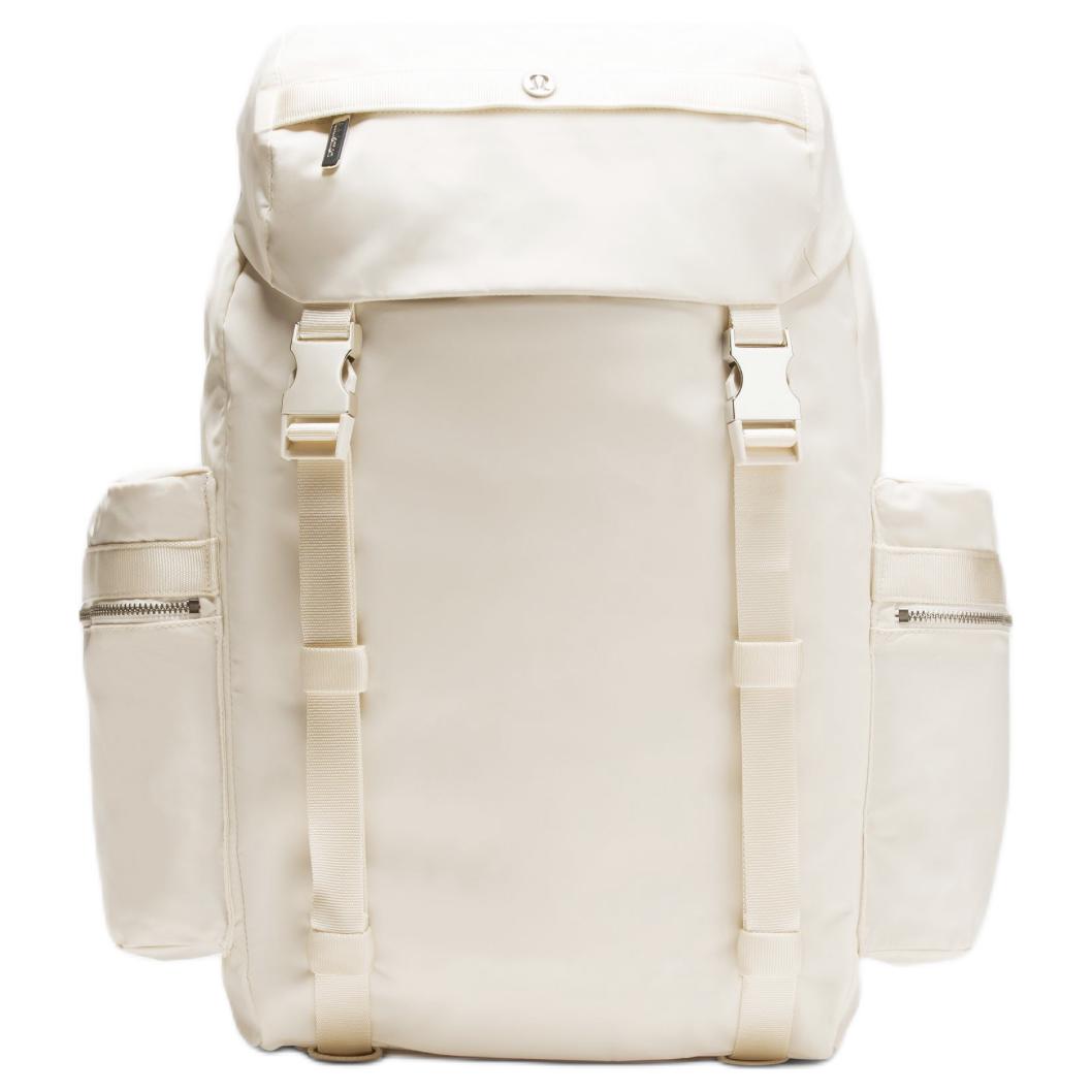 

Lululemon Нейлоновый рюкзак унисекс слоновая кость белый, Ivory White