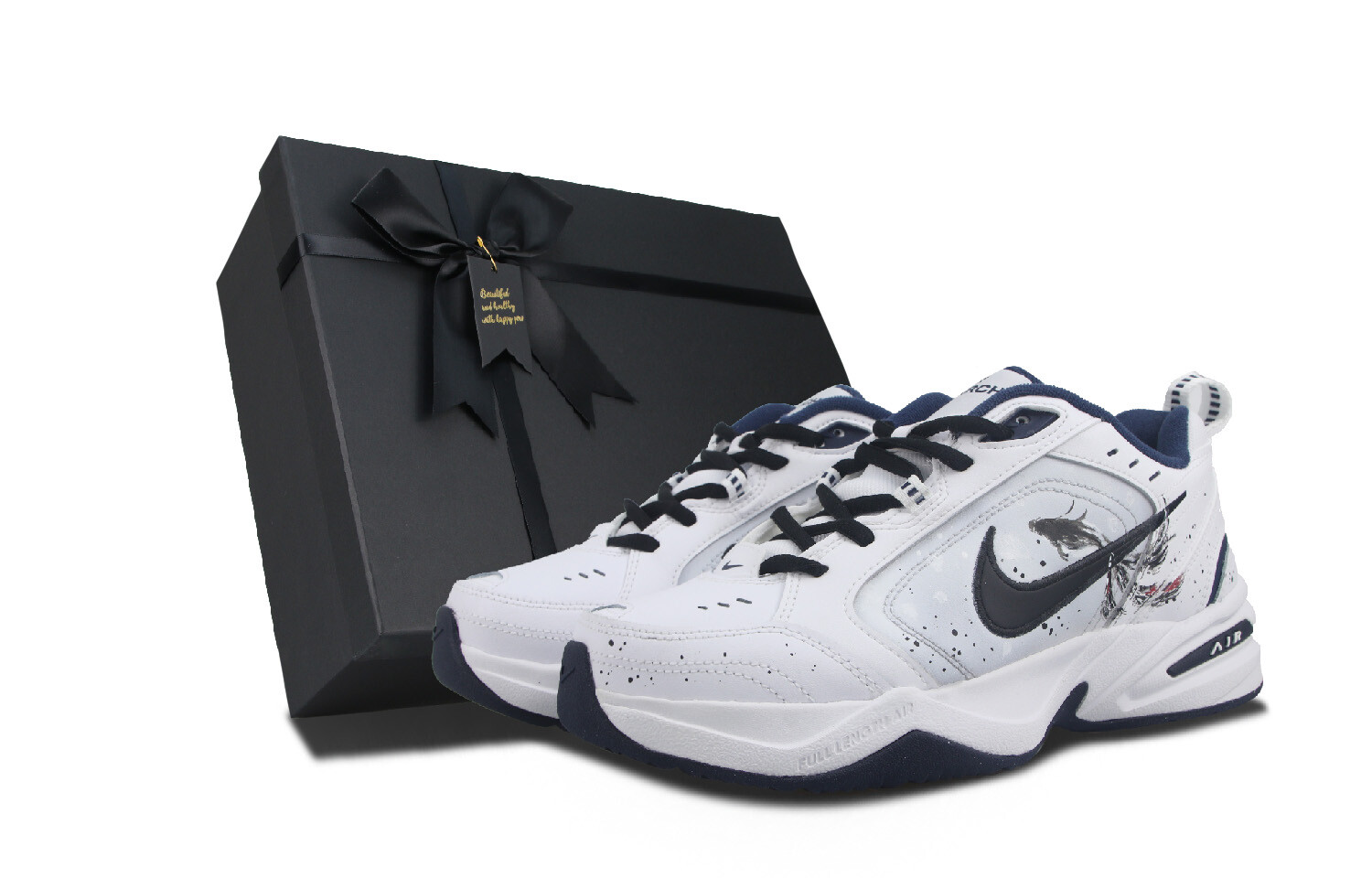 

Массивные кроссовки Nike Air Monarch 4 унисекс, White