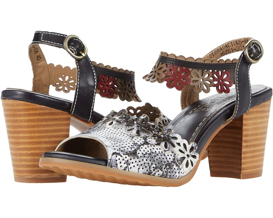

Туфли L'Artiste by Spring Step Floradacious, цвет Black Multi Leather