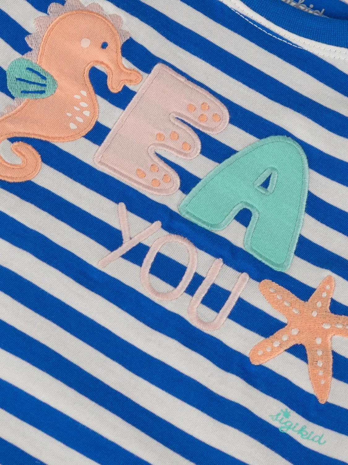 Футболка 'T-Shirt Sea You' Sigikid, Blue — фото 4