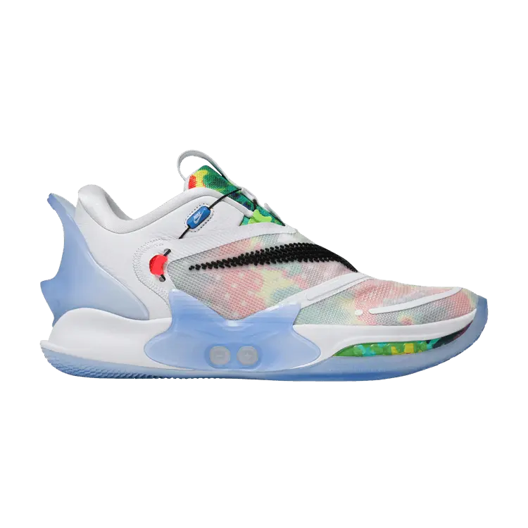 

Кроссовки Nike Adapt BB 2.0 'Tie-Dye' AU Charger, белый