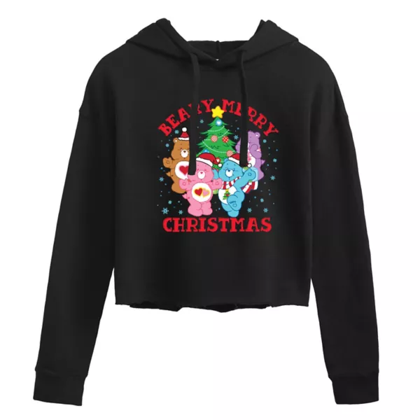 

Детская худи Care Bears с новогодним принтом Beary Merry Christmas Licensed Character, черный