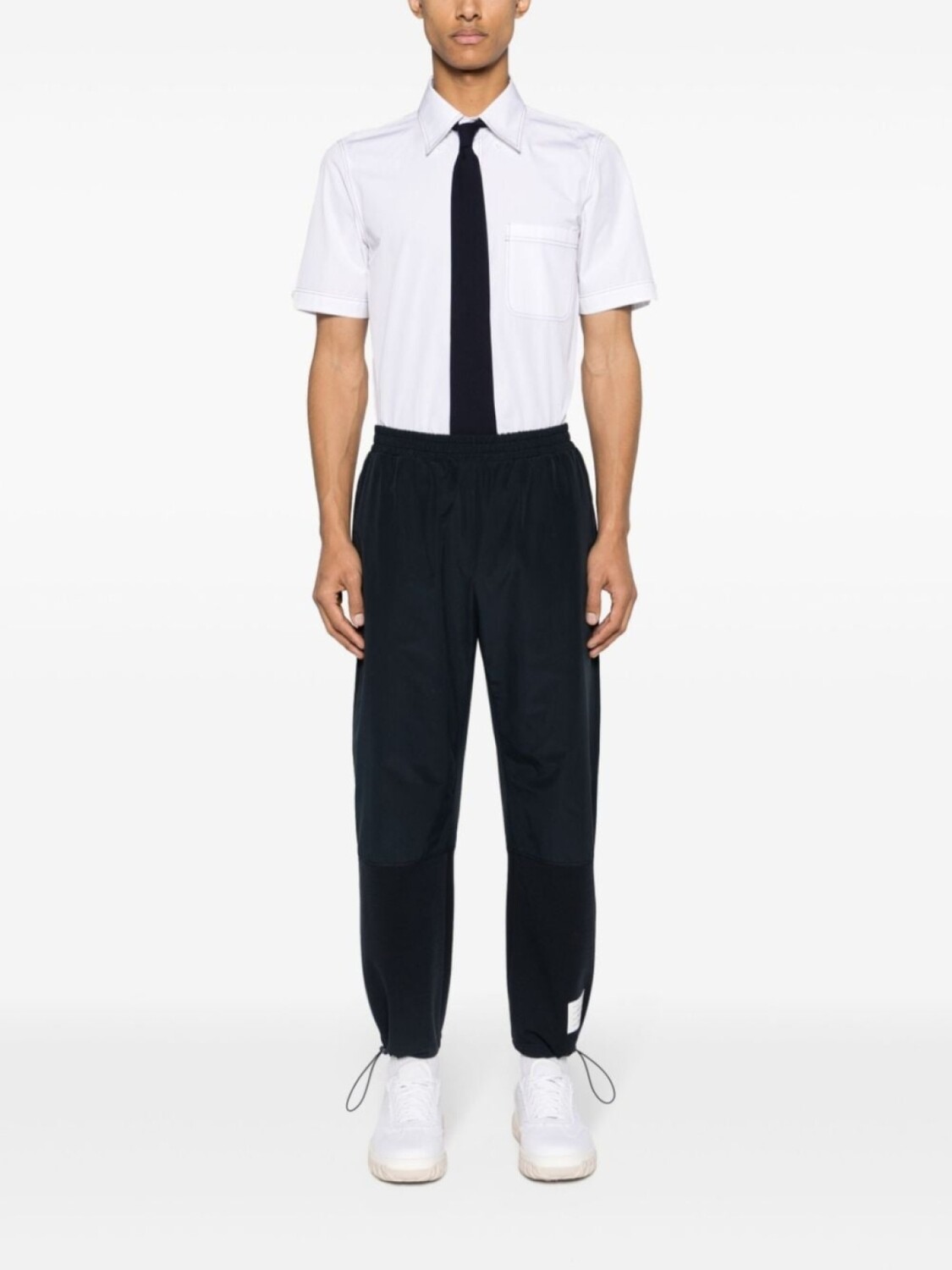 

Thom Browne зауженные брюки из рипстопа, синий
