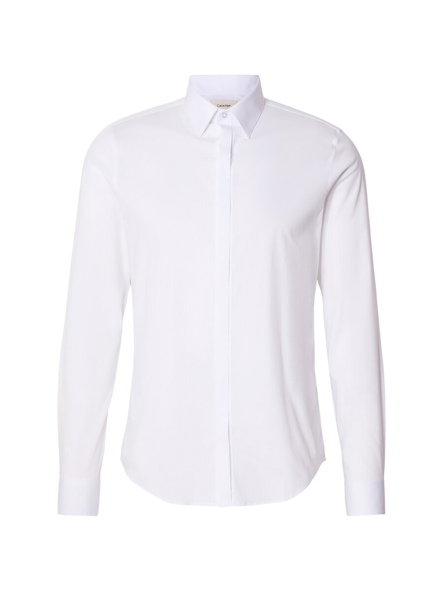 

Рубашка Slim Fit на пуговицах Calvin Klein, White