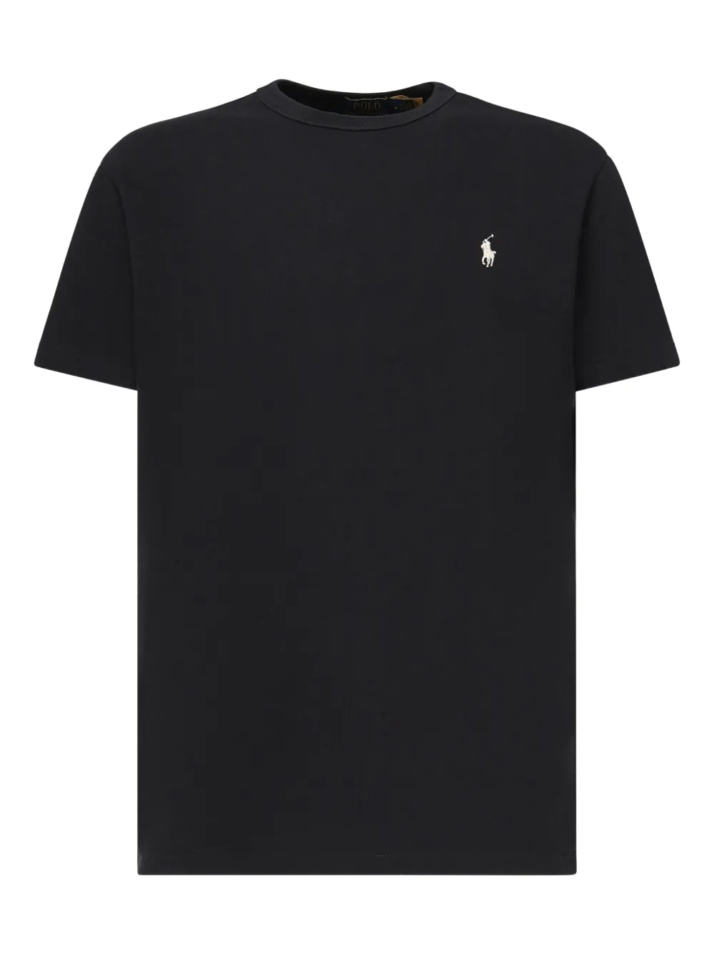 

Футболка с вышитым логотипом POLO RALPH LAUREN, черный