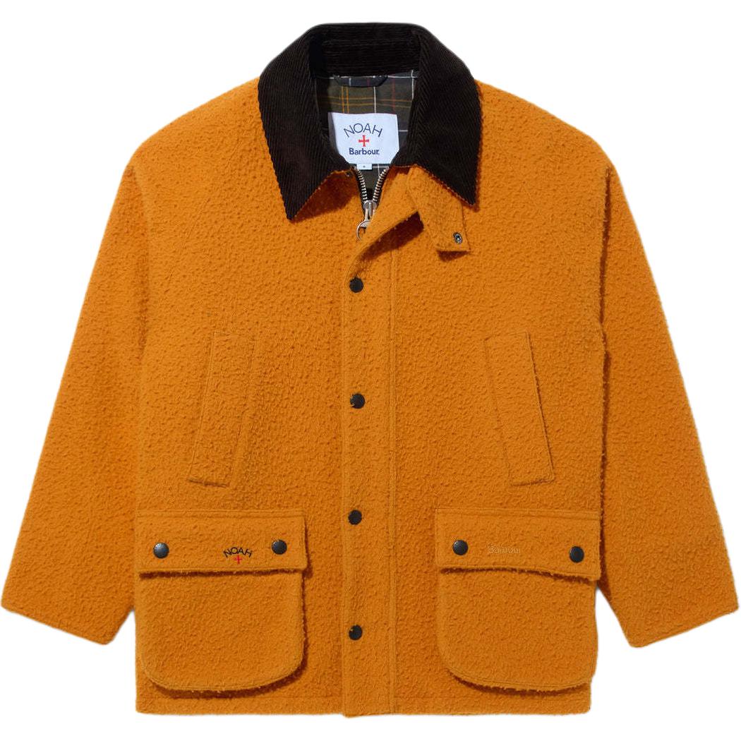 

Куртка Barbour X Barbour Collaboration Unisex Citrus Orange NOAH, оранжевый