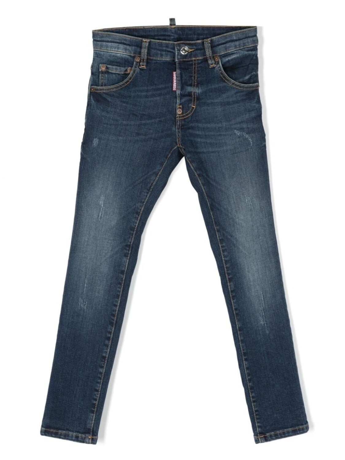 

Dsquared2 джинсы скинни, синий