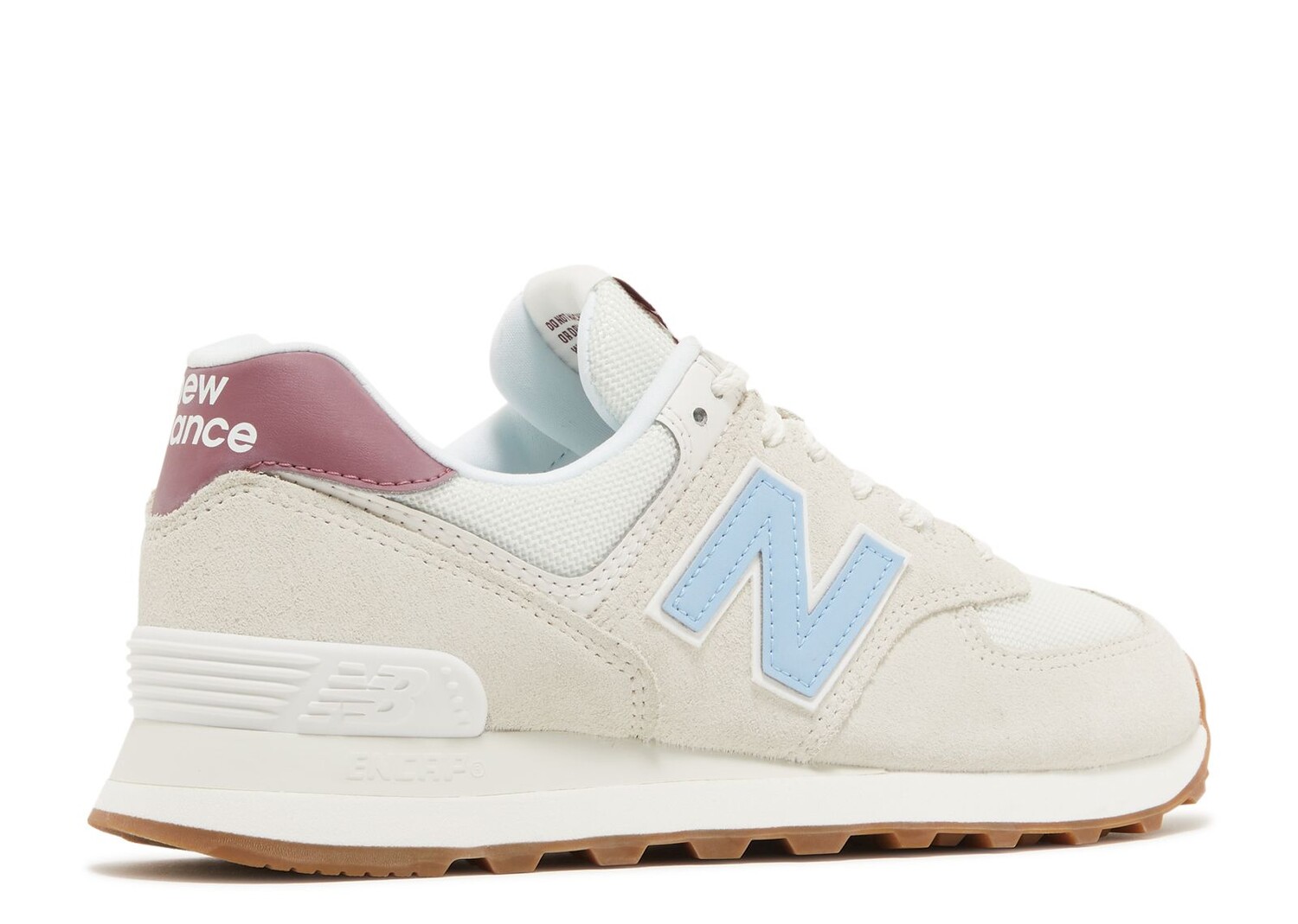 Кроссовки New Balance Wmns 574 'Sea Salt Blue Haze', кремовый — фото 3