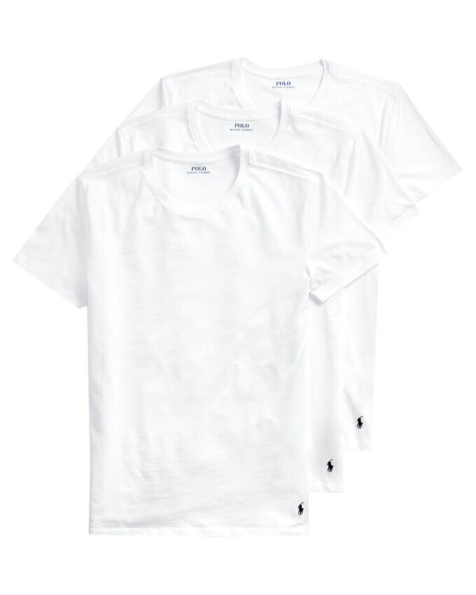 Футболки упаковка 3 шт Polo Ralph Lauren, белый