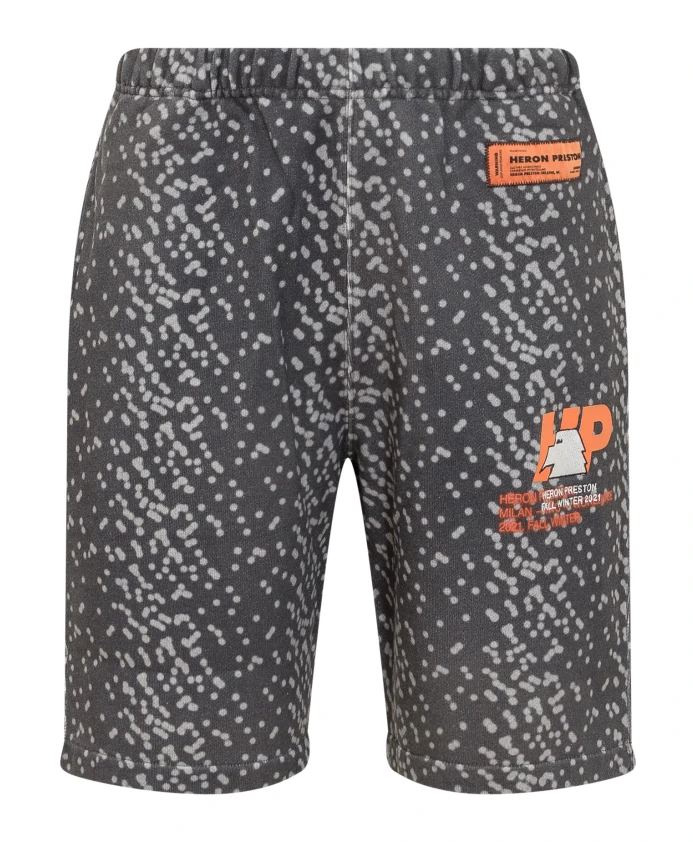 

Спортивные шорты в горошек Heron Preston, черный