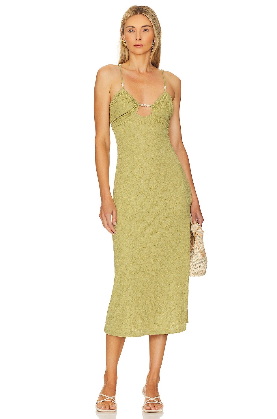 

Платье миди House of Harlow 1960 X Revolve Emily, цвет Sage Green