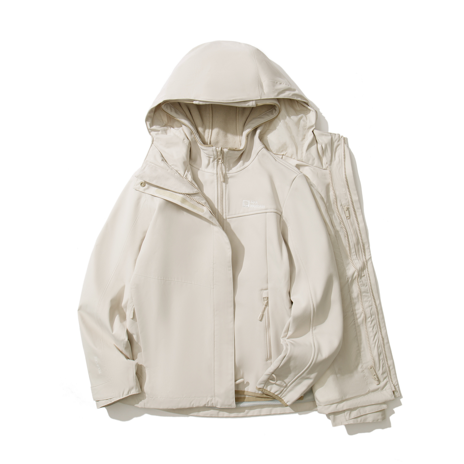 

JACK WOLFSKIN Куртка женская, Light Sand/A0056