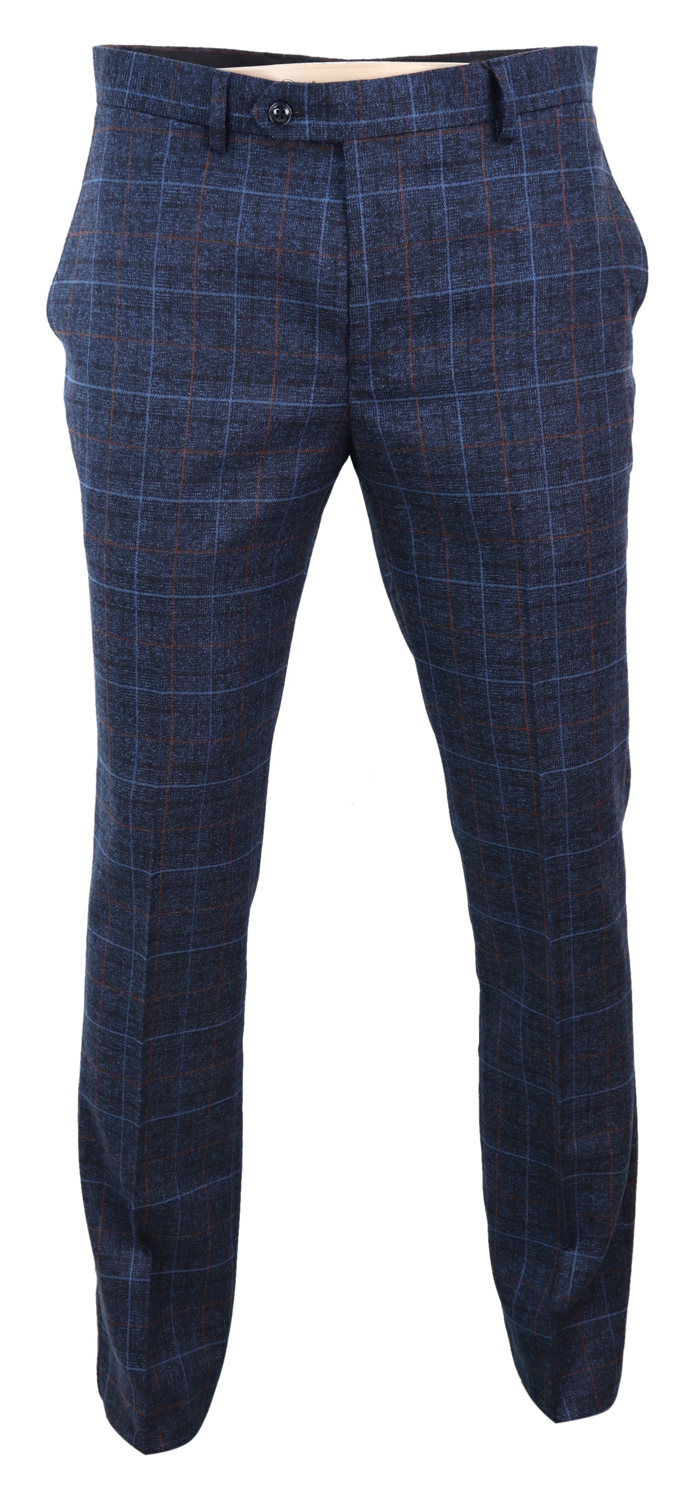 

Брюки в клетку Harvey Tweed Paul Andrew, темно-синий