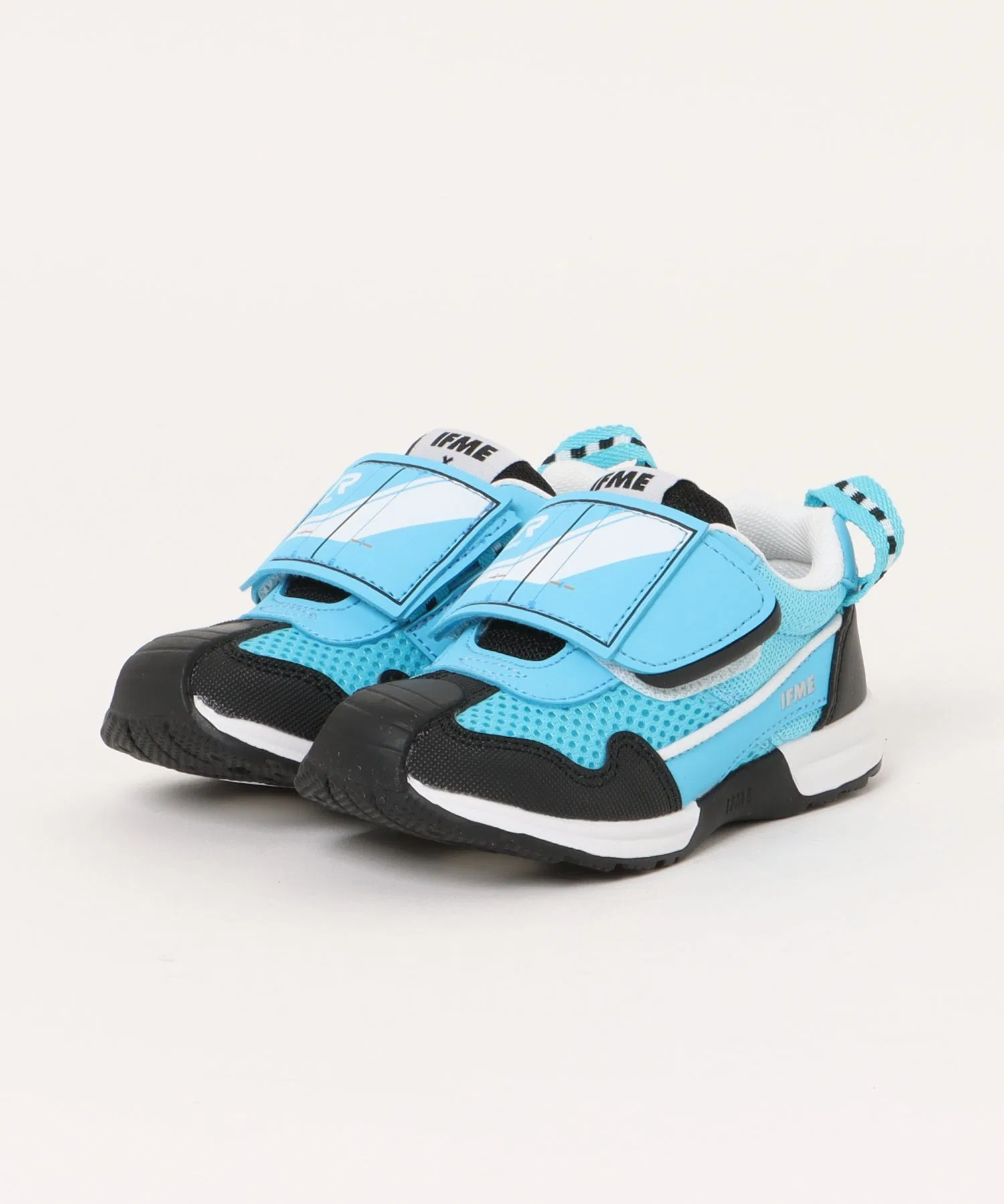 Детские кроссовки IFME Kids Train Camo синие