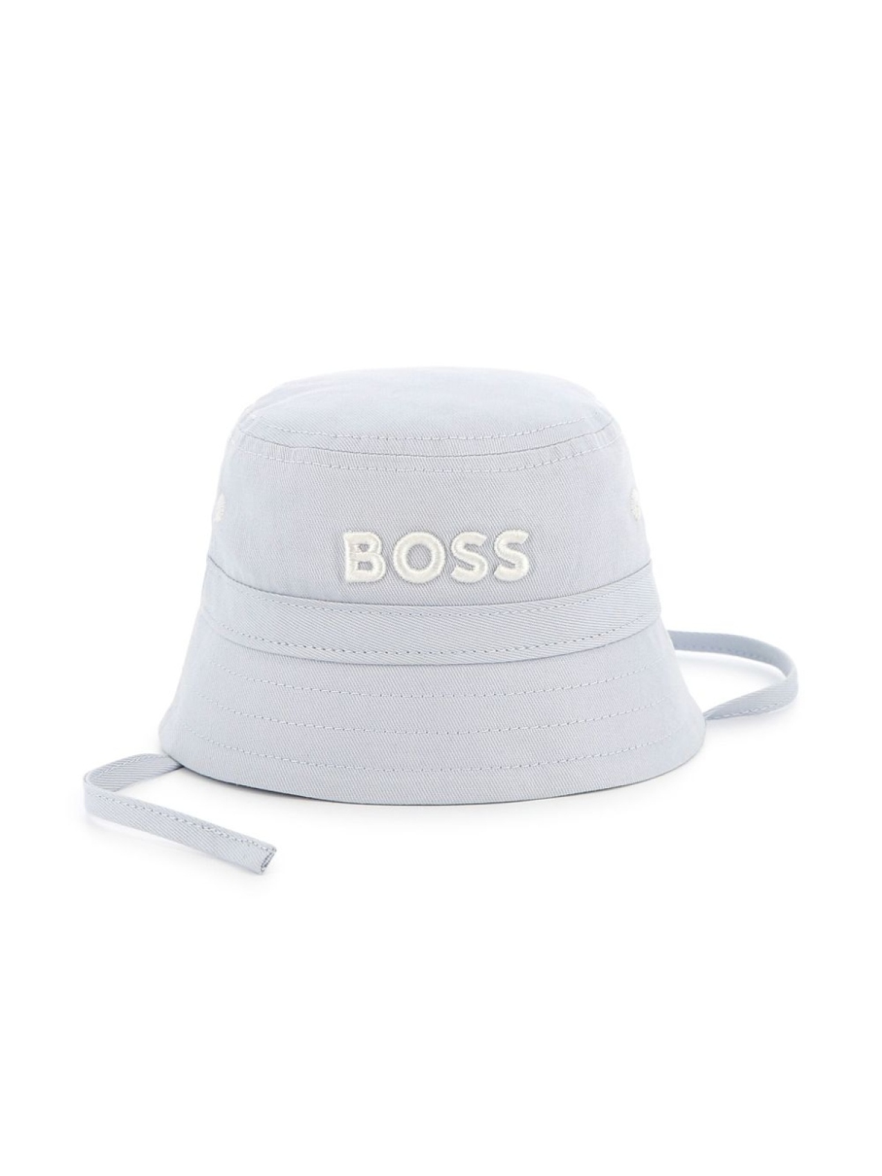 

BOSS Kidswear панама с логотипом, синий
