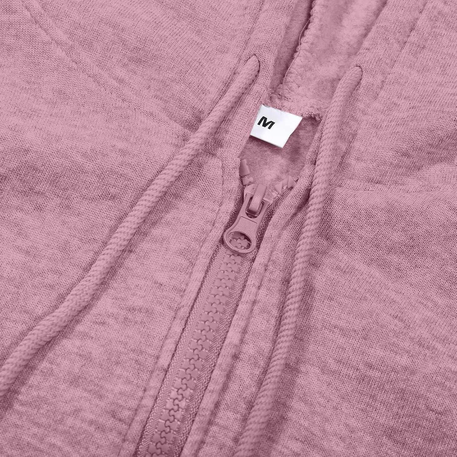 Мужской спортивный костюм из флиса, 2 предмета: худи с молнией и штаны, Pink — фото 2