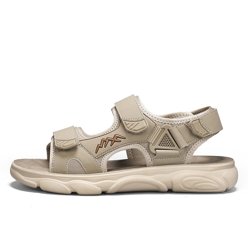 

Bull charm Пляжные сандалии мужские черные/хаки/песочные, цвет Sand