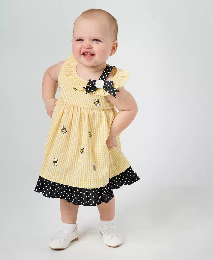 

Платье для девочки Bumble Bee из пике Rare Editions